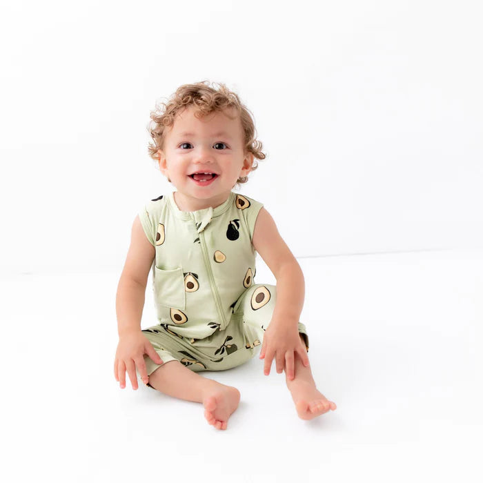 Kyte Baby Sleeveless Rompers - Baby (Zipper & Snap) - Pitter Patter Boutique