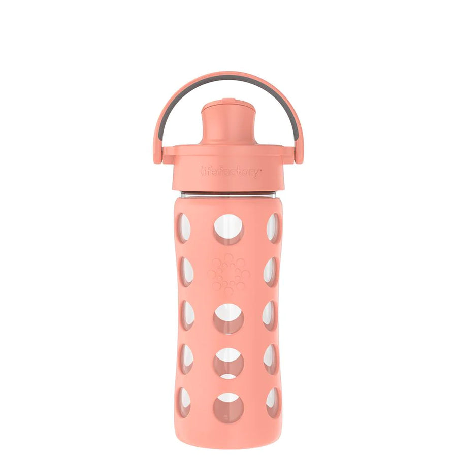 Lifefactory - 12oz Water Bottle with Silicone Sleeve and Active Cap - Pitter Patter Boutique