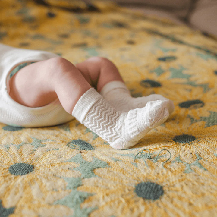 Lamington - Merino Wool Crew Cut Baby Socks (Newborn to 2 Years)