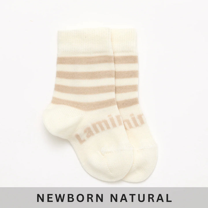 Lamington - Merino Wool Crew Cut Baby Socks (Newborn to 2 Years)