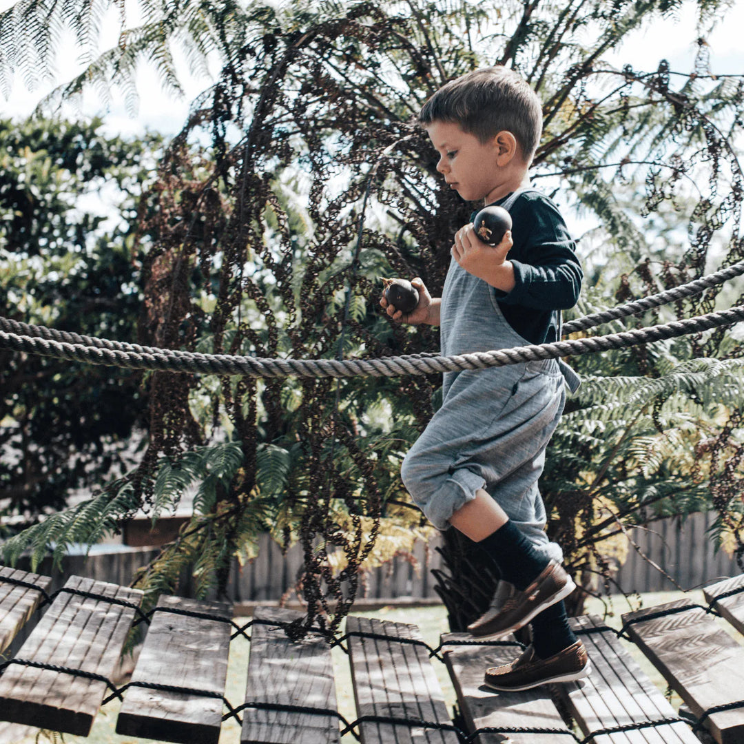 Lamington - Merino Wool Crew Cut Kids Socks
