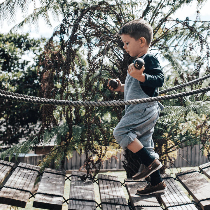 Lamington - Merino Wool Crew Cut Kids Socks