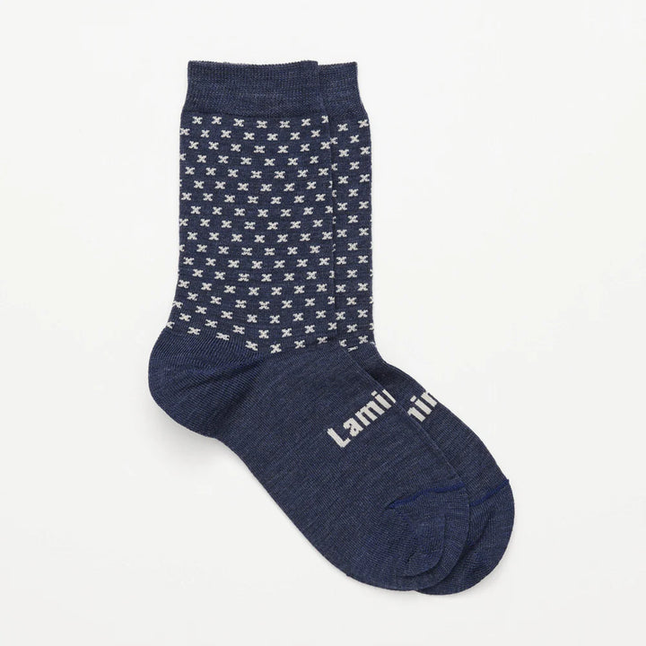 Lamington - Merino Wool Crew Cut Kids Socks