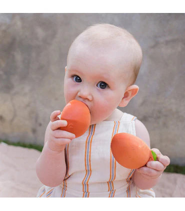 Oli & Carol - Palm Peach Baby Chew Teething Toy