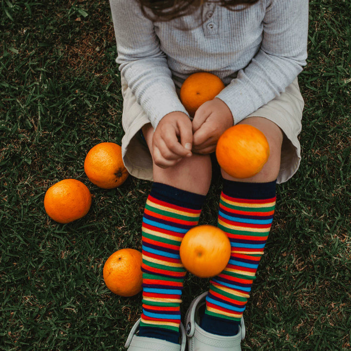 Lamington - Merino Wool Knee High Kids Socks