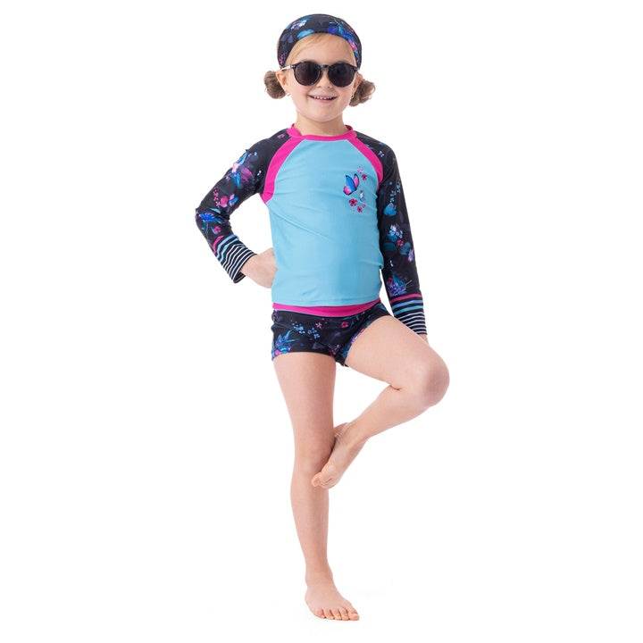 Nano - Two-piece Rashguard Swimsuit - Pitter Patter Boutique