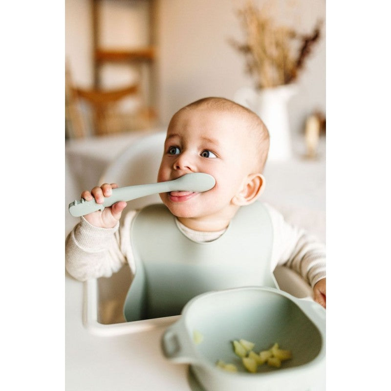 Loulou Lollipop - Silicone Feeding Spoon - Pitter Patter Boutique