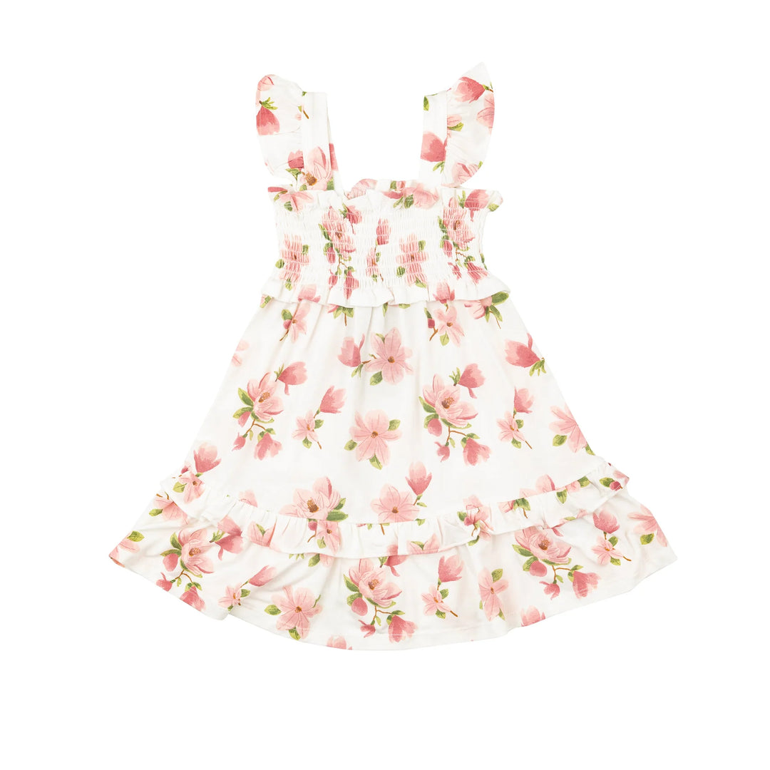 Angel Dear - Smocked Ruffle Tiered Sweet Magnolias Sundress