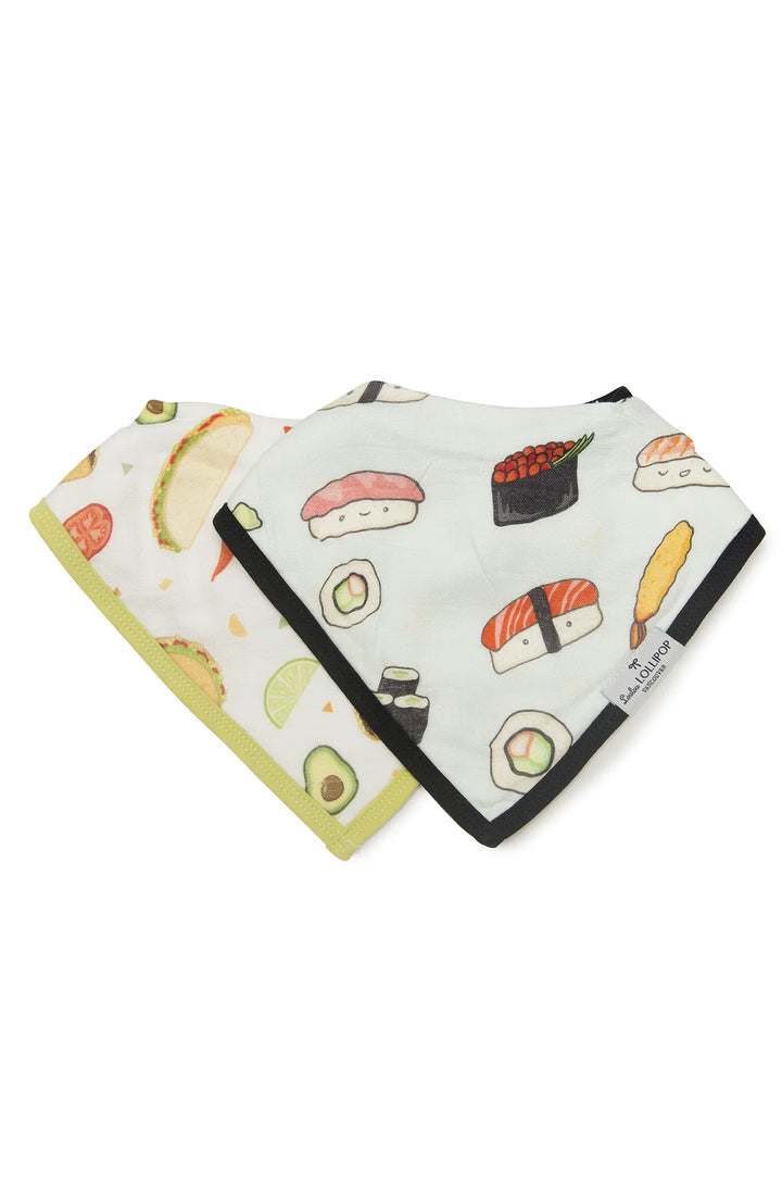 Loulou Lollipop - Bandana Bib Set - Pitter Patter Boutique