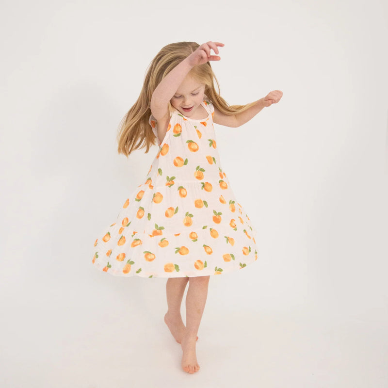 Angel Dear Organic Muslin Twirly Dress