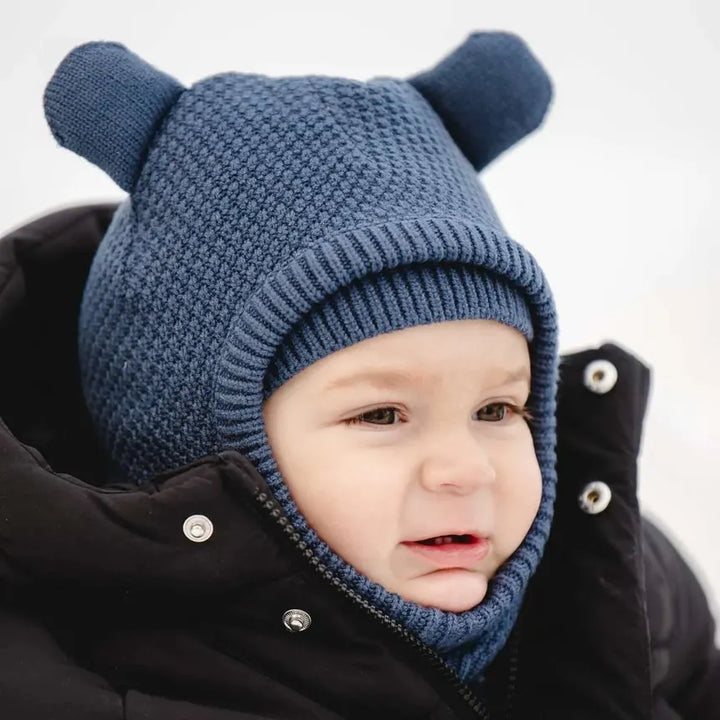 Calikids - Bear Knit Balaclava