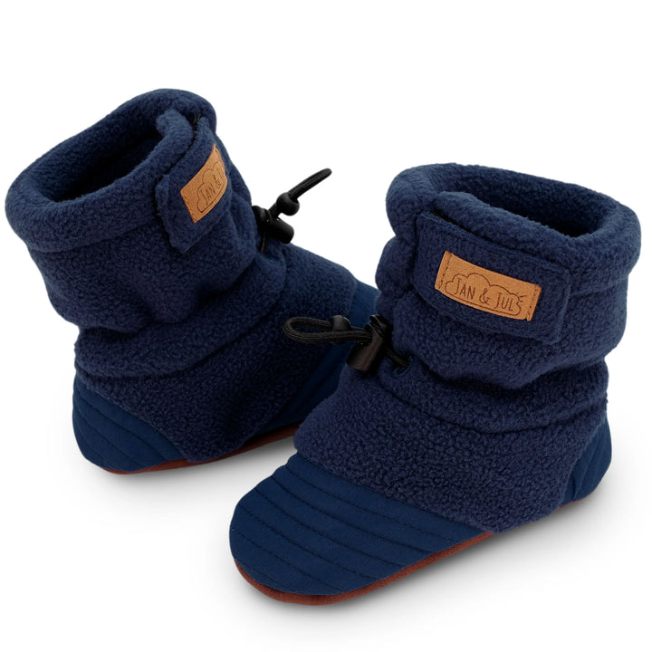 Jan & Jul - Adjustable Stay-Put Cozy Fleece Booties