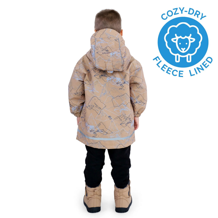 Jan & Jul - Cozy Fleece Lined Kids Rain Jacket