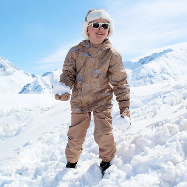 Jan & Jul - Cozy Fleece Lined Kids Rain Jacket