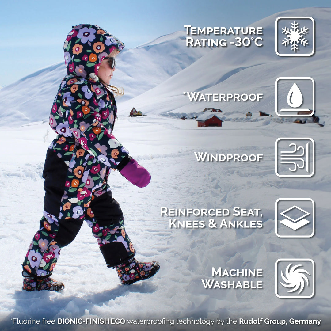 Jan & Jul - Kids Toasty-Dry Puffy Snow Suit