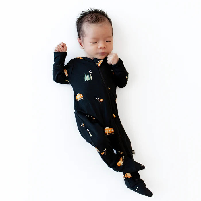Kyte Baby - Newborn Bamboo Zippered Footie