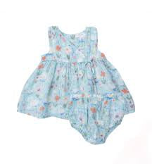 Angel Dear - Muslin Kimono Dress & Bloomer - Pitter Patter Boutique