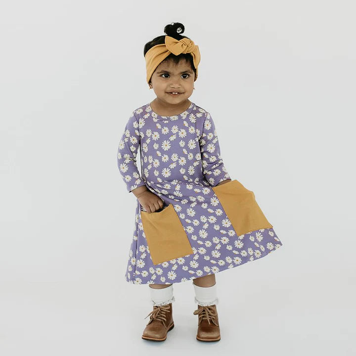 Little & Lively - Clementine Dress (1-6 Kids) - Pitter Patter Boutique