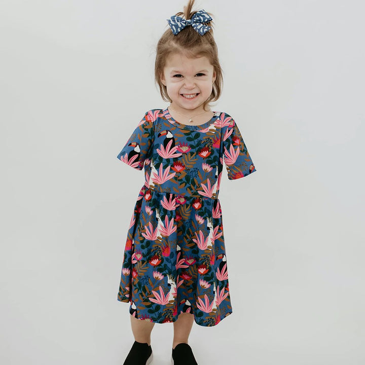 Little & Lively - Daphne Dress - Pitter Patter Boutique