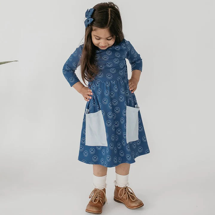 Little & Lively - Youth Clementine Dress - Pitter Patter Boutique