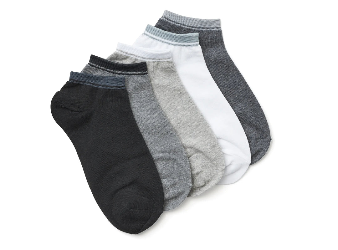 Women's Low Cut Sport Socks - 5 pack - Pitter Patter Boutique