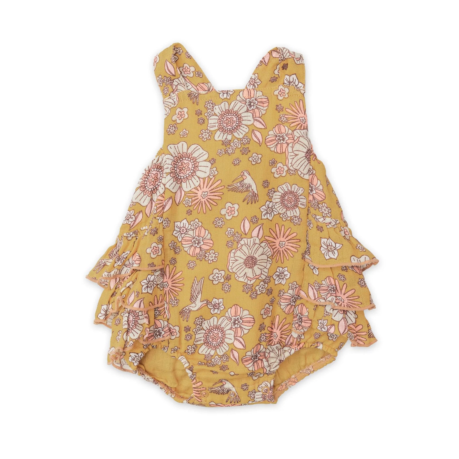 Angel Dear - Muslin/Bamboo Sunsuits - Pitter Patter Boutique