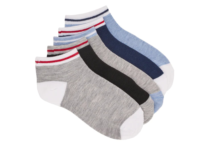 Point Zero - Design 5-Pack Socks - Pitter Patter Boutique