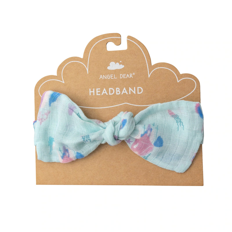 Angel Dear - Muslin Cotton Headband - Pitter Patter Boutique