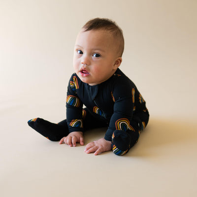 Kyte Baby - 6-12M Zippered Footie - Pitter Patter Boutique