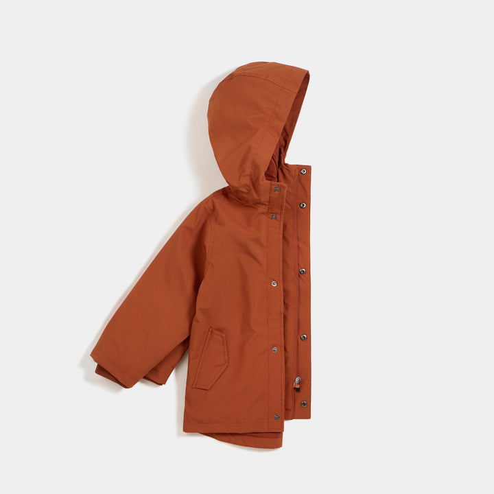 Sandstone Hooded Rain Jacket - Pitter Patter Boutique