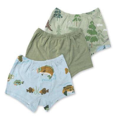 Angel Dear - 3 Pack Bamboo Boxer Briefs - Pitter Patter Boutique