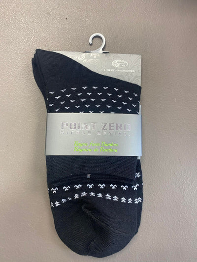 Point Zero Women's "Stitch Lines" Bamboo Quarter Socks - Pitter Patter Boutique