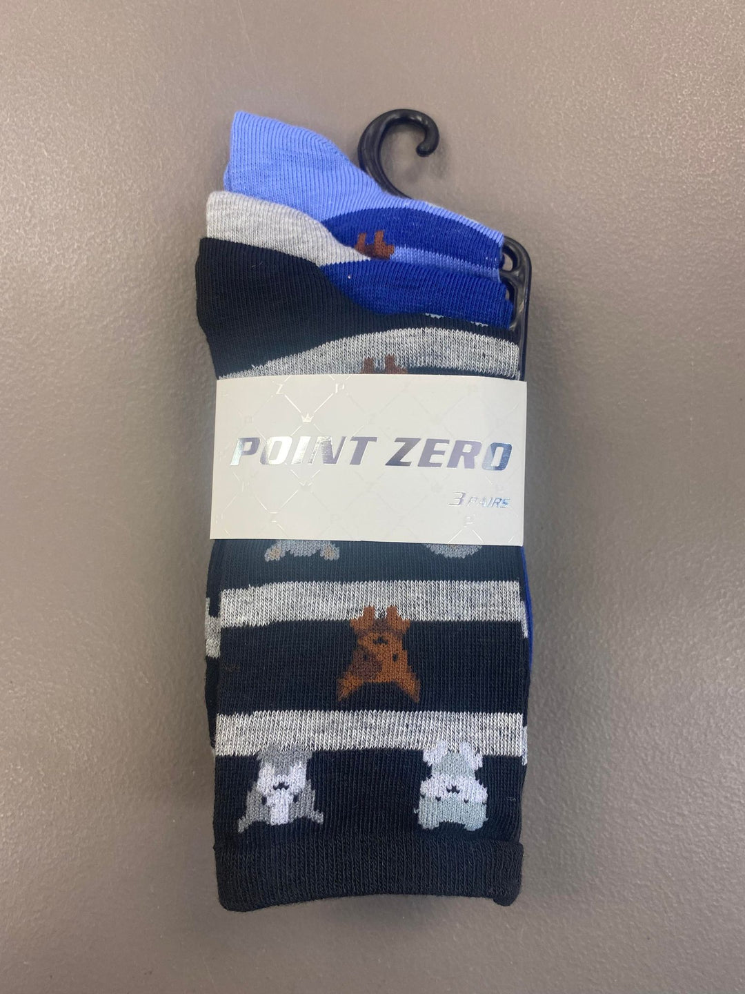 Point Zero - Design 3-Pack Socks - Pitter Patter Boutique