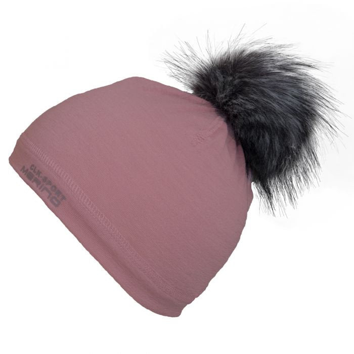 Merino PomPom Beanie - Pitter Patter Boutique