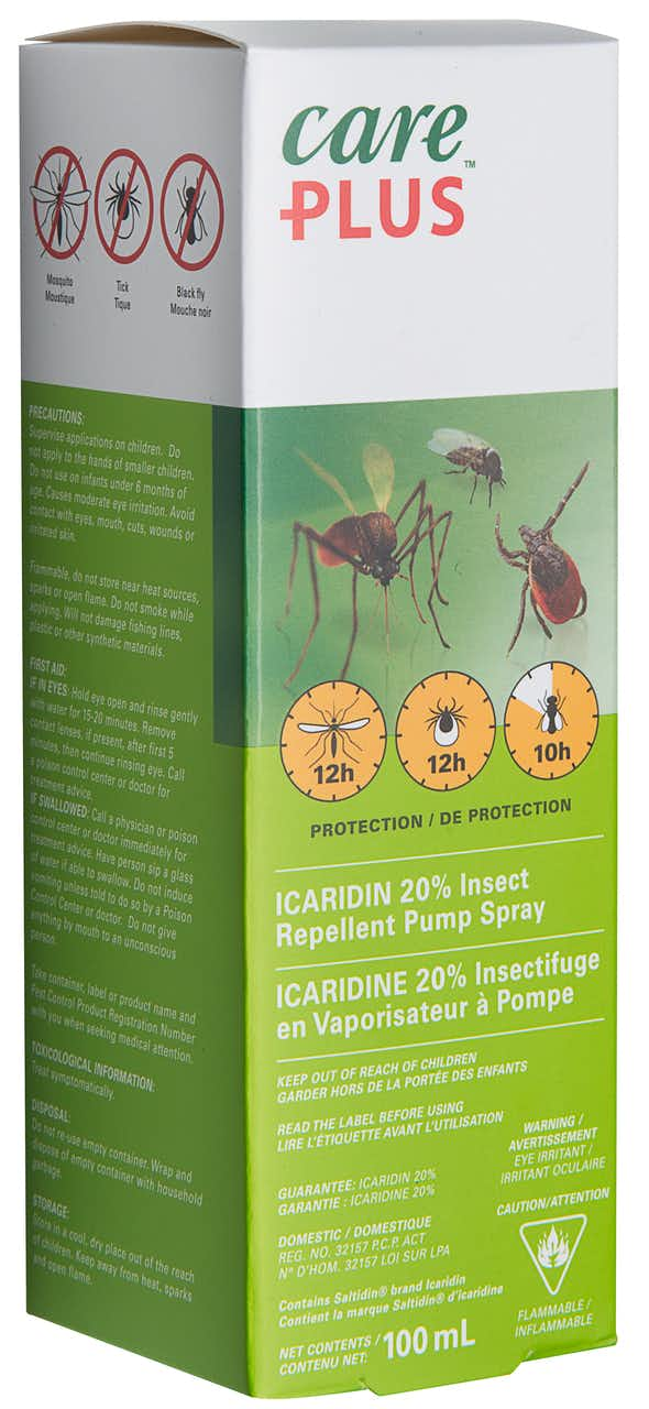 Care Plus Anti-Insect 20% Icaridin Pump Spray 100ml - Pitter Patter Boutique