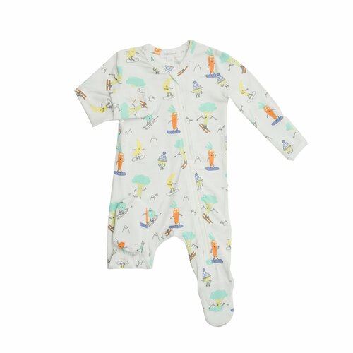 Angel Dear - Bamboo Footies (3-6m, 6-9m & 9-12m) - Pitter Patter Boutique