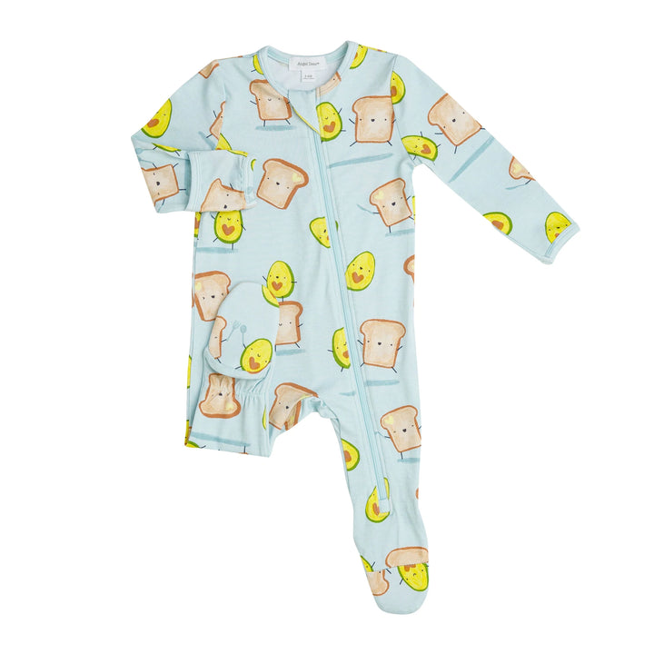 Angel Dear - Bamboo Footies (3-6m, 6-9m & 9-12m) - Pitter Patter Boutique
