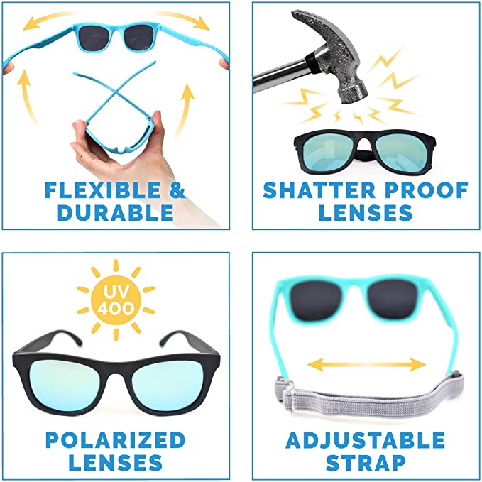 Jan & Jul - Urban Xplorer Polarized Sunglasses - Pitter Patter Boutique