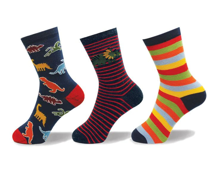 Point Zero - Design 3-Pack Socks - Pitter Patter Boutique