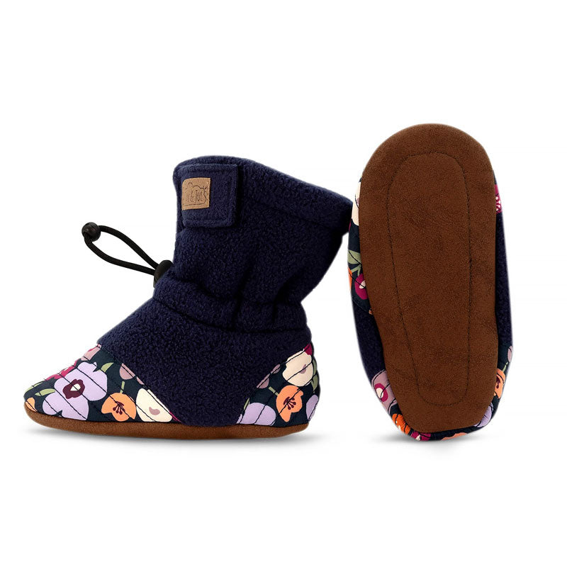 Jan & Jul - Adjustable Stay-Put Cozy Fleece Booties - Pitter Patter Boutique