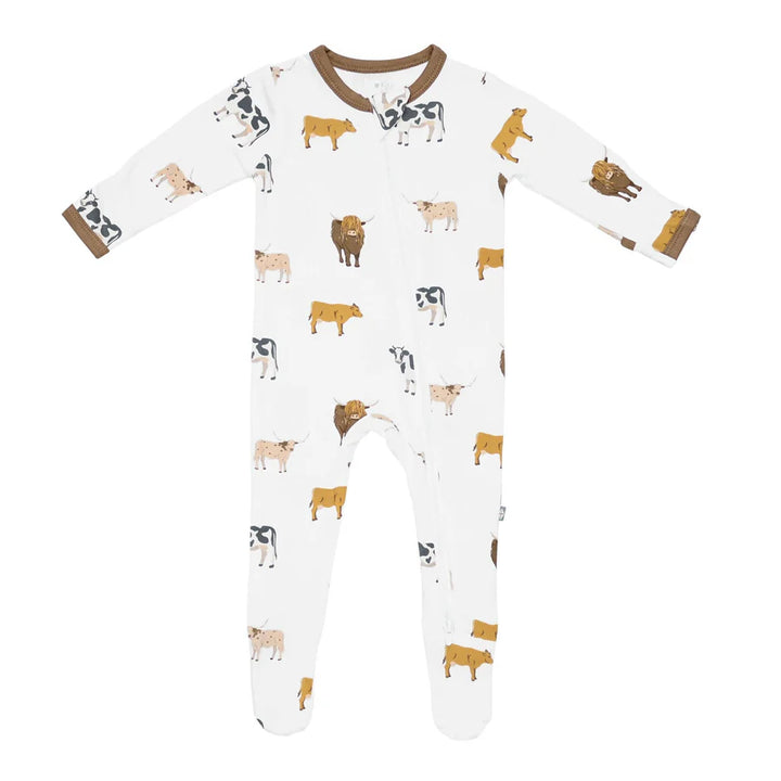 Kyte Baby - 12-18M Zippered Footie - Pitter Patter Boutique