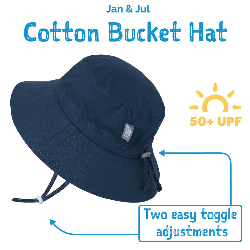 Jan & Jul - Adult Cotton Bucket Hat - Pitter Patter Boutique