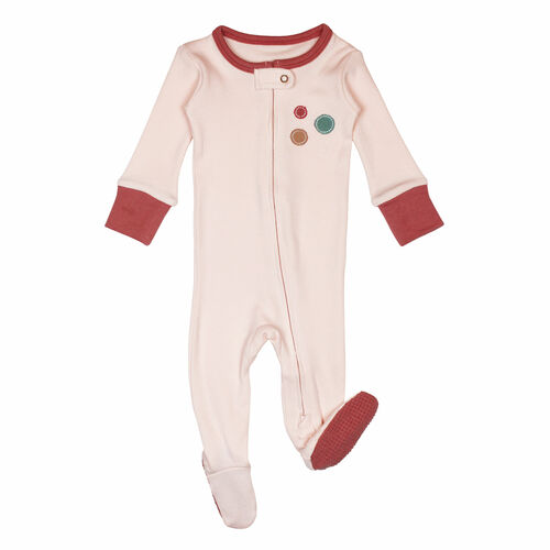 L'oved Baby - Applique Zippered Footie - Pitter Patter Boutique