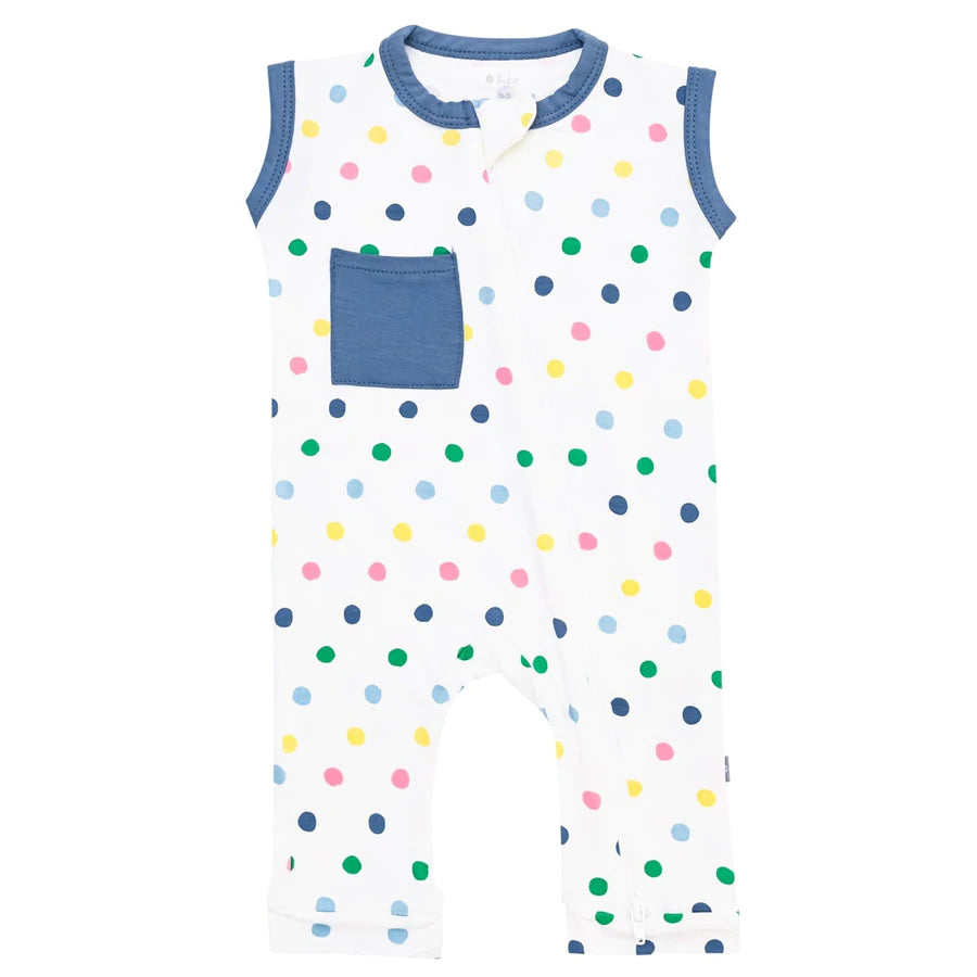 Kyte Baby Sleeveless Rompers - Baby (Zipper & Snap) - Pitter Patter Boutique