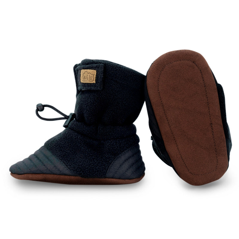 Jan & Jul - Adjustable Stay-Put Cozy Fleece Booties - Pitter Patter Boutique