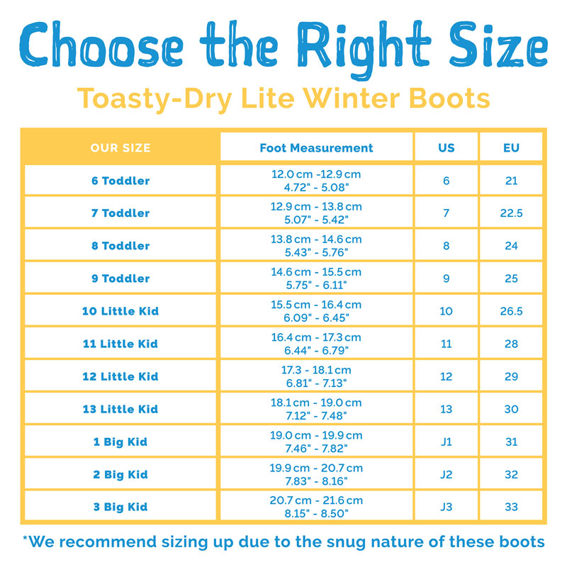 Toasty-Dry Lite Winter Boots - Pitter Patter Boutique