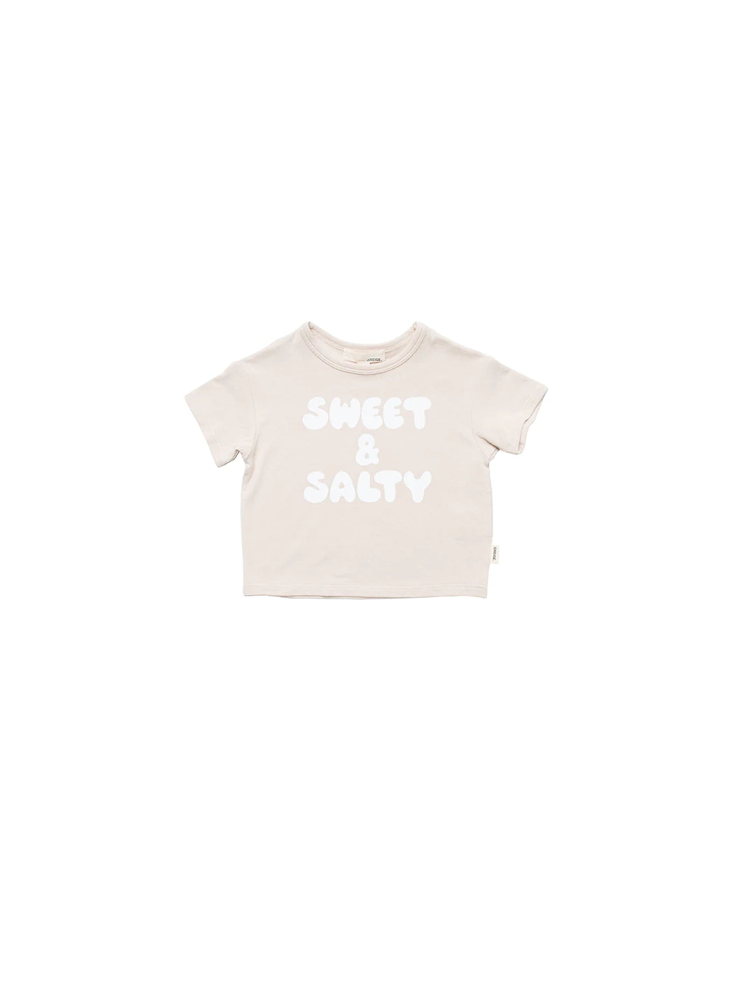 Greige - The Bamboo Printed Tee - Pitter Patter Boutique