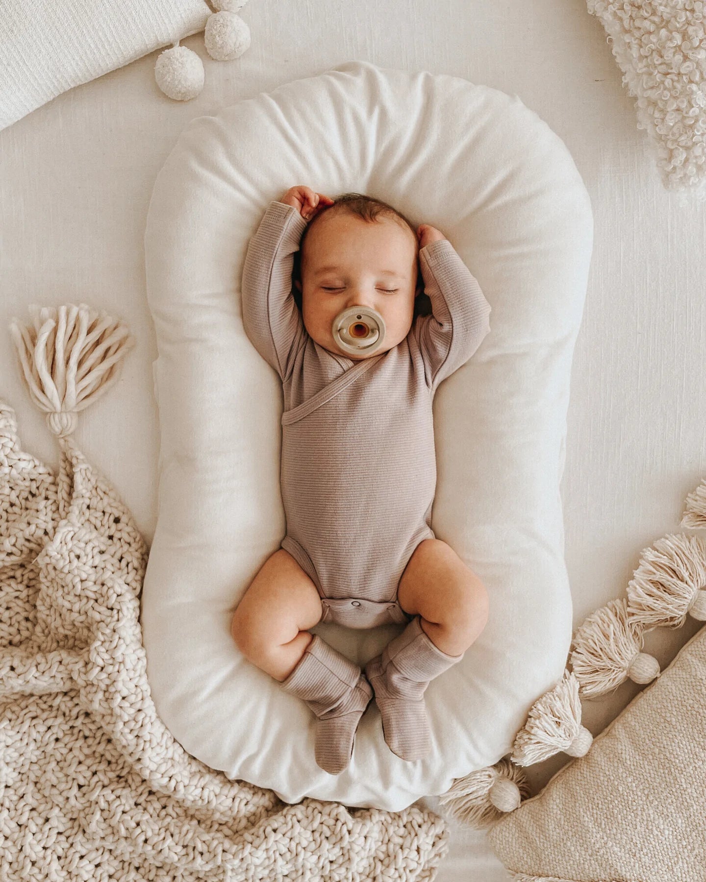 L'oved Baby Corduroy Wrap Bodysuit - Pitter Patter Boutique