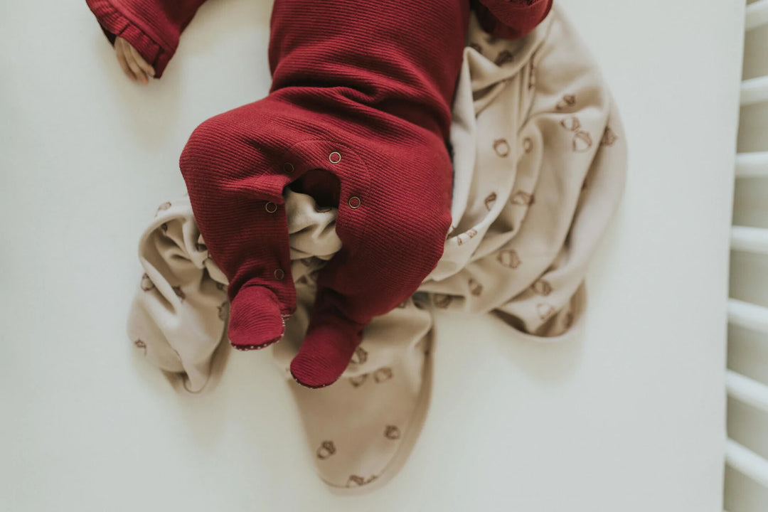 L'oved Baby - Corduroy Wrap Footie - Pitter Patter Boutique