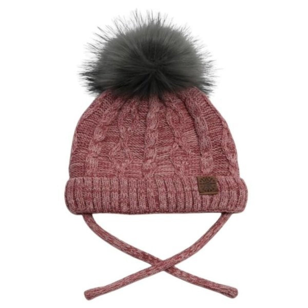 Calikids - Cotton Cable Pompom Hat - Pitter Patter Boutique